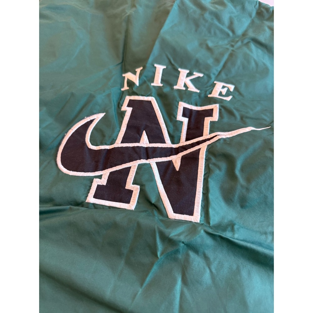 Vintage Nike Windbreaker Jacket XL Green Colorblock Sportswear Gorpcore Hiking - Picture 6 of 8